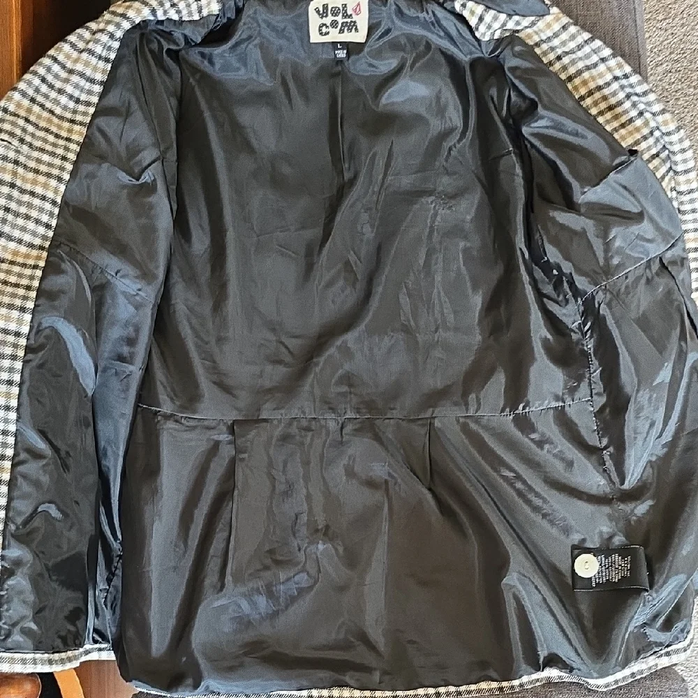 Vintage Volcom Ladies Plaid Jacket - Picture 10 of 12